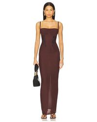 Nookie - Maxivestido Allegra En Color Marrón Talla (También En S, Xl, Xs) - Lyst