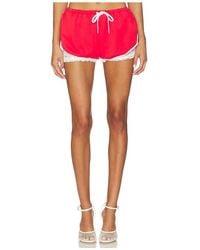 YUHAN WANG - Lace Lined Short - Lyst