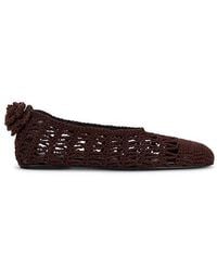 Magda Butrym - Crochet Ballet Flat - Lyst
