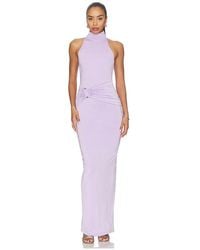 Nookie - Petra High-Neck Maxi Dress - Lyst