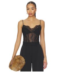 Jonathan Simkhai - Angelina Lace Bustier Bodysuit - Lyst