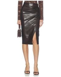 Generation Love - Gina Faux Leather Skirt - Lyst