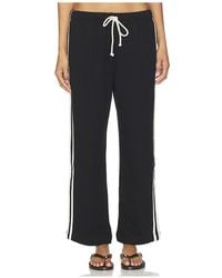 DONNI. - The Eco-Terry Stripe Crop Pant - Lyst