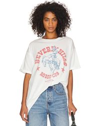 The Laundry Room - Beverly Hills Rodeo Club Oversized Tee - Lyst