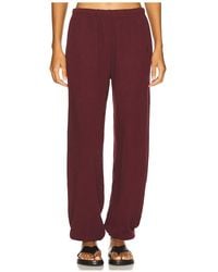 ÉTERNE - Pantalón Deportivo Boyfriend En Color Vino Talla (También En M, S, Xl, Xs) - Lyst