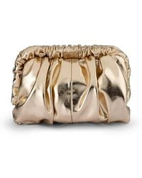 OLGA BERG - Betty Metallic Clutch - Lyst