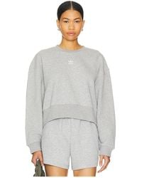 adidas Originals - Essentials Crew Sweatshirt - Lyst