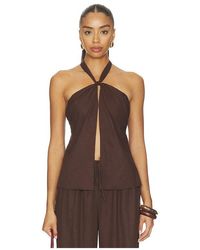 Tularosa - Kai Linen Top - Lyst