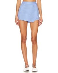 Line & Dot - Oxford Mini Skort - Lyst