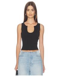 GRLFRND - Deep U-Neck Tank - Lyst