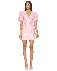 Elliatt - Monique Puff Sleeve Mini Dress - Lyst