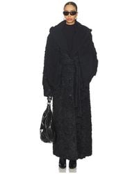 MARRKNULL - Two-piece Waxed Trench Coat - Lyst