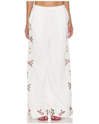 Essentiel Antwerp - Janai Embroidered Pants - Lyst