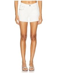 Area - Jeansshorts Crystal Pocket - Lyst