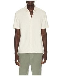 Theory - Camisa En Color Crema Talla (También En S, Xl/1X, Xxl/2X) - Lyst