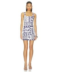 Oceanus - Marie Sea Full Beaded Dress - Lyst