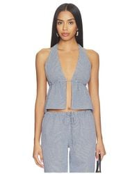 MORE TO COME - Ruthie Halter Top - Lyst