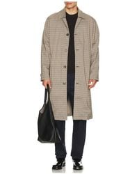 BOUND - Check Mac Jacket - Lyst
