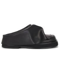 The Attico - Mini Robin Sabot Flat - Lyst
