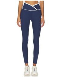 Year Of Ours - Ribbed Two Tone Veronica Legging - Lyst