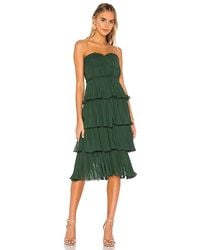 Lovers + Friends - Alex Midi Dress - Lyst