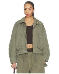 Alexander Wang - Chaqueta Cargo With Articulated Pockets En Color Militar Talla (También En Xs, S, M) - Lyst