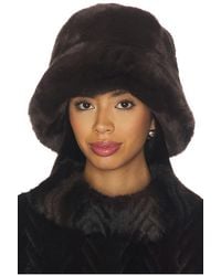Lovers + Friends - Elias Faux Fur Bucket Hat - Lyst