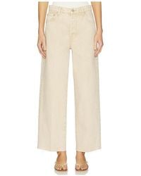 Pistola - Tate Crop High Rise Bowed Wide Jeans - Lyst
