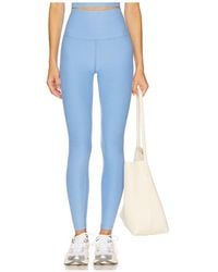 Beyond Yoga - Leggings Midi De Cintura Alta Spacedye En Color Bebe Azul Talla (También En M, S, Xl, Xs, Xxl) - Lyst
