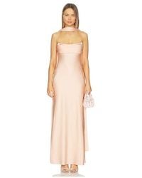 Runaway the Label - Madeleine Strapless Maxi Dress - Lyst