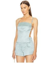 Cult Gaia - Meadow Top En Color Bebe Azul Talla En - Lyst