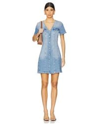 Rails - Minikleid Aus Denim Saratoga - Lyst