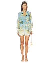 Hemant & Nandita - Romper With Tie Up Belt - Lyst