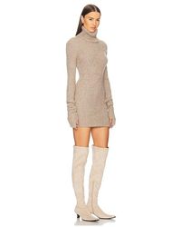 sachin and babi light blue dress Helsa Faille Halter Mini Dress in Lemon Cream