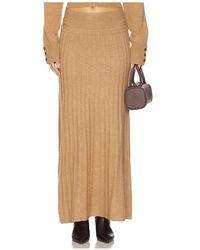 NAADAM - Premium Cashmino Ribbed Skirt - Lyst