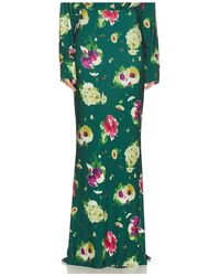 Norma Kamali - Obie Long Skirt - Lyst