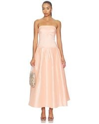 MORE TO COME - Cambria Strapless Dress - Lyst