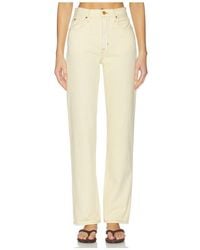 SLVRLAKE Denim - London High Rise Straight Leg Jeans - Lyst