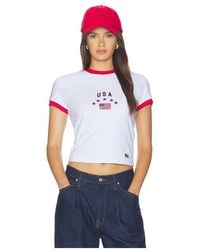 Hype and Vice - Usa Goalie Tee - Lyst