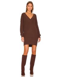 525 - Varsity Sweater Dress - Lyst
