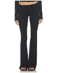 ÉTERNE - Foldover Flare Pant - Lyst