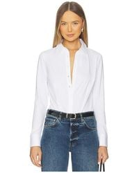 Commando - Body En Color Blanco Talla (También En Xs, S, M, Xl) - Lyst