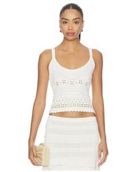 Ulla Johnson - Esme Eyelet Knit Camisole - Lyst