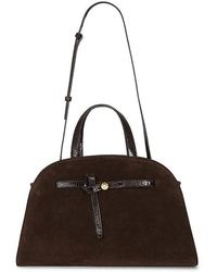 Tory Burch - Romy Suede Bauletto Bag - Lyst