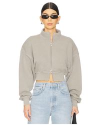 Agolde - Asta Zip Sweatshirt - Lyst