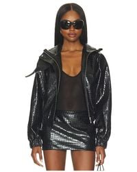 Lovers + Friends - X Hannah Lizzy Denise Faux Croc Jacket - Lyst