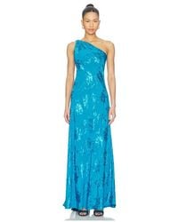 Hemant & Nandita - One Shoulder Sash Maxi Dress - Lyst