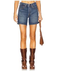 Levi's - Short Medio Muslo 501 En Color Azul Talla (También En 24, 25, 26, 27, 28, 29, 30, 31, 32, 33, 34) - Lyst