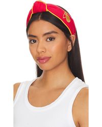 Lele Sadoughi - Miami Heat Embroidered ヘッドバンド - Lyst