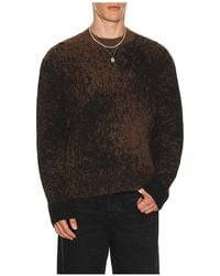 AllSaints - Storm Crew Neck Sweater - Lyst